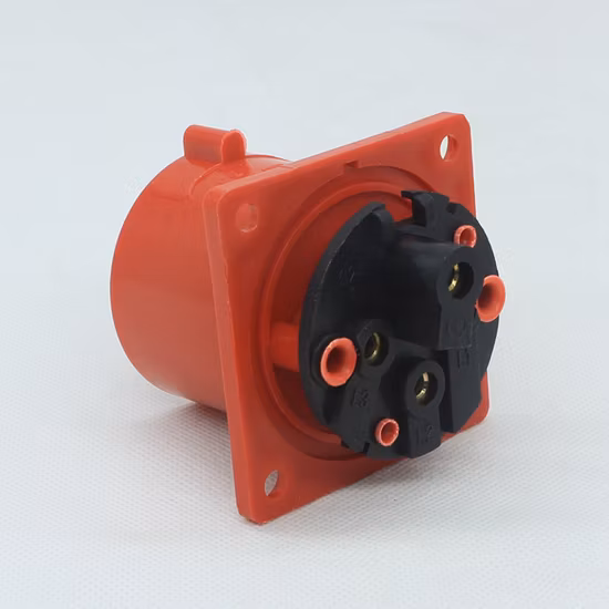 SL613 16A 220V 2p+E 3pin IP44 Unterputz-Flanscheingänge