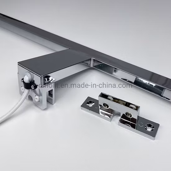 Modernes Design, Chrom-Aluminium-Oberfläche, 3-Wege-Montage, 30 cm/45 cm/60 cm, LED-Badezimmer-Frontspiegelbeleuchtung für Möbel/Badezimmerwaschtisch/Schrank/Schminkspiegel, IP44 CE