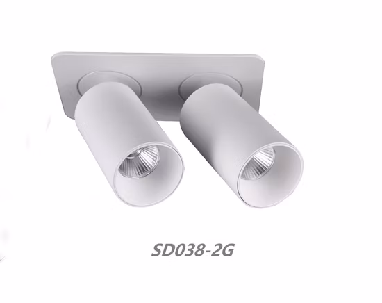 901G GU10 MR16 Gu5.3 Gehäuserahmen Schiene Decke Wand Anhänger Spot Downlight